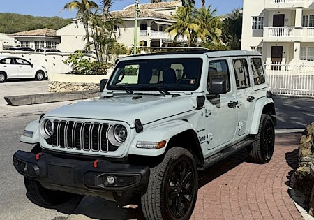 JEEP WRANGLER Hybride benzine Cabrio met elektrisch Sunroof Unlimited 4xe 380